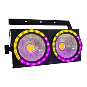 ไฟเวที LED 2ตาพร้อมแถบ <span class=keywords><strong>RGB</strong></span> B22ไฟฉายฐานเพื่อความบันเทิงระดับมืออาชีพ - Product Image 6