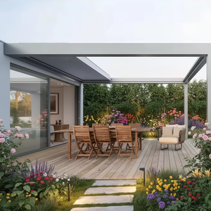 <span class=keywords><strong>Pergola</strong></span> motorisée en aluminium à toit rétractable avec télécommande LED, <span class=keywords><strong>prix</strong></span> <span class=keywords><strong>usine</strong></span>, pour patio et protection solaire de jardin - Product Image 1