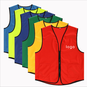 Rompi kustomisasi logo rompi <span class=keywords><strong>volunteer</strong></span> tipis kerah V polos - Product Image 5