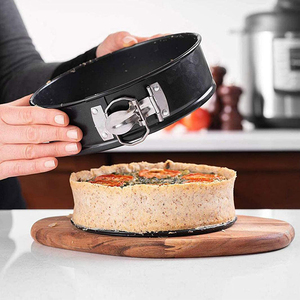 Chảo Dạng Lò Xo Thép Cacbon Tròn Chống Dính Giá Rẻ Nhà Máy Có Đáy Tháo Rời - Product Image 4