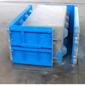 Molde Industrial Ajustable <span class=keywords><strong>de</strong></span> Acero para <span class=keywords><strong>Bloques</strong></span> <span class=keywords><strong>de</strong></span> Muros <span class=keywords><strong>de</strong></span> Contención <span class=keywords><strong>de</strong></span> Hormigón <span class=keywords><strong>con</strong></span> Diseño Convexo-Concavo - Product Image 1