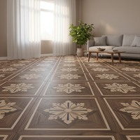 Parquet d'art de luxe en bois véritable multicouche Royal Naturel, Revêtement de sol en bois d'ingénierie de luxe