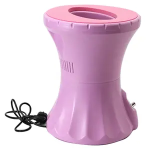 Cadeira vaginal portátil de vapor elétrico do oem, cadeira vagina sitz de banho vapor elétrico yoni para assento a vapor com bomba para mulher