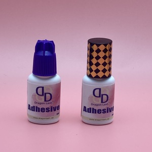 กาวติดขนตา DRAGONLASH สีม่วง/น้ำตาล สำหรับต่อขนตารัสเซียแบบวอลลุ่ม แบรนด์ส่วนตัว กาวติดขนตาสีม่วงและสีน้ำตาล ขายส่ง - Product Image 1