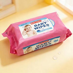 Lingettes pour bébé à l'aloe vera et à la vitamine E, très vendues, hydratantes et douces pour la peau, lingettes humides pour le nettoyage, sans alcool - Product Image 1