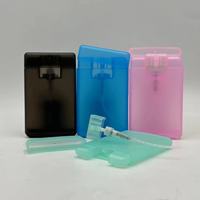 Vaporisateur de parfum de poche pour désinfectant pour les mains avec carte de crédit PP de taille mini de 20ml