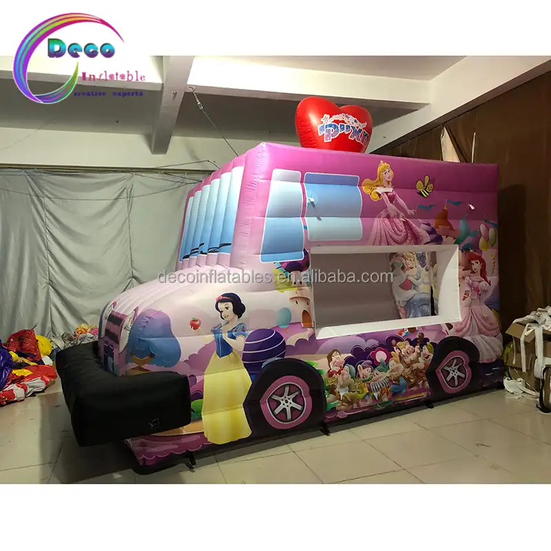 Gonfiabile Ice Cream Truck Tenda/Tenda Gonfiabile Ice-cream Cube Tenda/gonfiabile Cibo Auto Stand