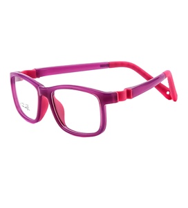 Xoắn linh hoạt bản lề mềm silicon Gel Kính mắt bé cảnh tượng Silicone thông số kỹ thuật trẻ em Kính mắt Frames cho trẻ em - Product Image 1