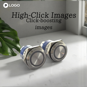 Interruptor de Botón Pulsador LED Jess 1NO IP67 24V 250V de Acero Inoxidable, Terminal de Pin de 16A, Vida Útil de 50000 Ciclos - Product Image 5