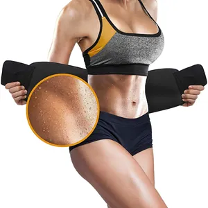 Afslankende Taille Wrap Trainer Riem Lumbale Steun Riem Elastische Neopreen Wikkel Rond Taille Trainer Trimmer Voor Mannen