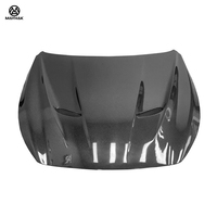 Cubierta de Capó Delantero de Fibra de Carbono para Infiniti Q50 2015+, Piezas de Mejora para Kit de Carrocería