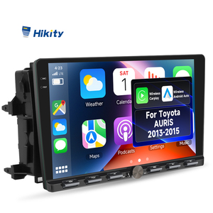 Hikity 9-inch cho TOYOTA Auris 2013 2015 đài phát thanh xe 4 + 64G <span class=keywords><strong>Android</strong></span> Car Stereo đài phát thanh không dây Carplay/<span class=keywords><strong>Android</strong></span> Auto GPS phím đàn piano - Product Image 1