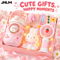Coffret Cadeau Rentrée des Classes & Anniversaire pour Petites Filles - Design Céramique Cartoon Pratique & Attentionné pour les 5-12 Ans