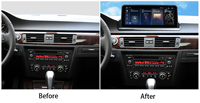Autoradio Android à double système de 10,25 pouces avec écran tactile HD pour BMW Série 3 E90 2007-2011