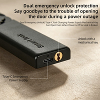 Serrure Intelligente Yagu pour Porte Enroulable – Verrouillage par Empreinte Digitale et Mot de Passe – Déverrouillage Facile – Sécurité Universelle pour Porte – Serrure Électronique pour Magasin