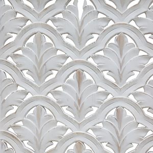 Separador de Ambientes Plegable de 3 Paneles Parisloft, 55.5 x 72.8, Madera Tallada, Biombo de Privacidad Independiente para Dormitorio, Oficina en Casa, Estilo Shabby Chic - Product Image 5