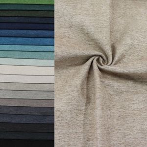 Tissu d'ameublement pour canapé de haute qualité, 100% polyester, respirant, antistatique, uni, lourd, pour meubles, tissé - Product Image 4