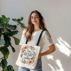 <span class=keywords><strong>Bolsa</strong></span> <span class=keywords><strong>de</strong></span> Tela <span class=keywords><strong>Española</strong></span> Religiosa con Diseño <span class=keywords><strong>de</strong></span> Corona Floral, <span class=keywords><strong>Bolsa</strong></span> <span class=keywords><strong>de</strong></span> Compras Ecológica Reutilizable, <span class=keywords><strong>Bolsa</strong></span> <span class=keywords><strong>de</strong></span> Regalo para Creyentes - Product Image 5