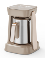 Máquina de Café al por Mayor con Espumador de Leche, Cafetera Turca Multifuncional 4 en 1 de Acero Inoxidable 304, Cafetera Individual