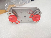 Nouveau refroidisseur d'huile en acier inoxydable 504078695 pour Fiat Iveco Daily 3.0