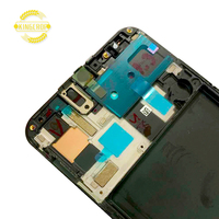 Pantalla Super Amoled para Samsung Galaxy A50 A505, Pantalla Táctil para Galaxy A50 A505, Pantalla para Samsung A50 con Marco
