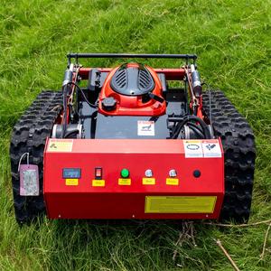 Hightop HT550 Robot sur chenilles automoteur tondeuse à gazon tracteur essence/essence 4 temps puissance coupe d'herbe - Product Image 4