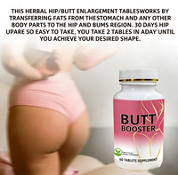 Capsules de renforcement des fesses 100% naturelles pour femmes, marque privée OEM, certifiées GMP ISO22000