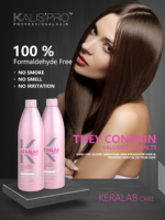 Traitement Capillaire Lissant Professionnel à la Kératine Brésilienne et au Collagène, Kératine Japonaise, Soin Cheveux Chaud 1000ml