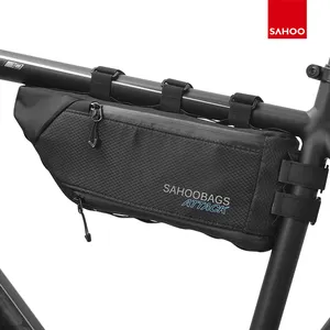 Sahoo-Bolsa triangular para cuadro de bicicleta de alta calidad, bolsa de 4l a prueba de agua para bicicleta de montaña y carretera