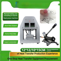 Promotion : Nouvelle Presse à Chaud Manuelle Hydraulique 20 Tonnes avec Plaques Chauffantes Doubles et Manomètre 110-220V