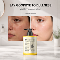 Fabrieksdirect Niacinamide Douchegel met Fruitzuur, Hyaluronzuur, Gladmakende, Exfoliërende en Hydraterende werking