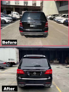 ชุดแต่ง <span class=keywords><strong>164</strong></span> ถึง 166 สำหรับ Mercedes Benz GL-class X164 ถึง X166 GLS63 AMG ไฟท้าย ไฟหน้า ฝากระโปรงท้าย ฝากระโปรงหน้า บังโคลนรถยนต์ - Product Image 5