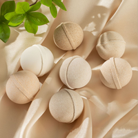 Bombes de bain effervescentes noires riches en bulles, naturelles, véganes, pressées manuellement, emballage personnalisé, vente en gros