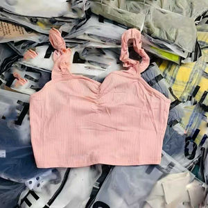 Camiseta Deportiva <span class=keywords><strong>de</strong></span> Verano para Mujer, Tejida, Ajustada, <span class=keywords><strong>de</strong></span> Manga Corta, con Combinación <span class=keywords><strong>de</strong></span> <span class=keywords><strong>Colores</strong></span>, Suave y Transpirable, Marca Sheines - Product Image 1