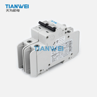 EATON FAZ-D7/2-NA Asli Pemutus Sirkuit Miniatur 2-Pole Kurva D 7A MCB 400VAC DIN Rail Perlindungan Beban Berlebih dan Sirkuit Pendek
