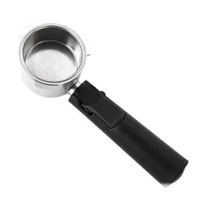 WDT outils café barista outils espresso café 51mm porte-filtre sans fond café porte-filtre espresso porte-filtre