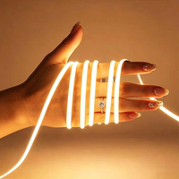 Bande LED COB ultra-fine et mini, plus lumineuse, avec garantie de 3 ans pour aménagement paysager, bande COB mini, tailles 5 mm, 4 mm, 3 mm