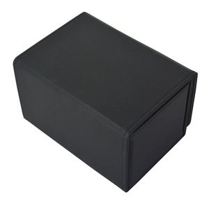 Boîte de rangement pour plus de 180 cartes avec plateau à dés amovible, porte-cartes en cuir PU avec fermeture magnétique puissante pour cartes de jeu, étui magnétique pour jeu de cartes - Product Image 4