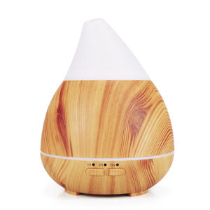 Diffuseur d'arômes ultrasonique créatif original 150 ml, humidificateur à brume froide, diffuseur d'huiles essentielles de bureau à grain de bois pour la maison et le commerce - Product Image 2