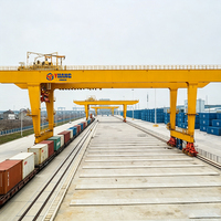 Grue portique RMG pour la manutention de conteneurs en entrepôt – Équipement multimodal pour la logistique