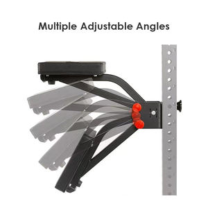 ZHOYA Banco de gimnasio comercial Accesorio de estante de energía Ajustable Bulldog Chest Support Row Pad Multi-Ang Squat Rack Característica de seguridad - Product Image 2
