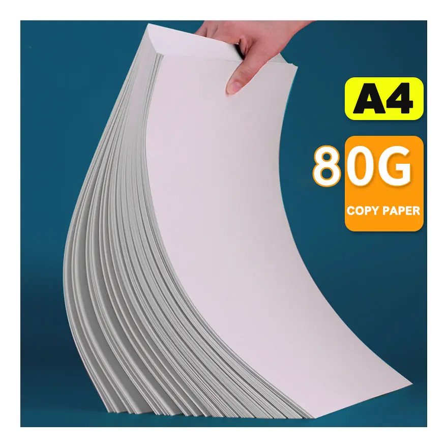 अच्छी गुणवत्ता वाला A4 पेपर 80 जीएसएम पेपर 70जीएसएम कानूनी आकार का कॉपी पेपर