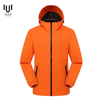 Jaket Hoodie Musim Semi Gugur Berkualitas Tinggi 2025 Tanpa LOGO, Jaket Kerja Pria Custom, Jaket Musim Dingin Dengan Logo untuk Pria