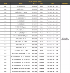 <span class=keywords><strong>Kit</strong></span> <span class=keywords><strong>de</strong></span> <span class=keywords><strong>bras</strong></span> <span class=keywords><strong>de</strong></span> <span class=keywords><strong>suspension</strong></span> supérieur avant <span class=keywords><strong>de</strong></span> haute qualité, 12 pièces, pour <span class=keywords><strong>Audi</strong></span> <span class=keywords><strong>A4</strong></span> A6 B7 <span class=keywords><strong>B6</strong></span> 8E0407151E 8E0498998 - Product Image 3