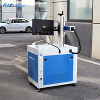 Máquina de marcado láser UV 3W, utilizada para metal, vidrio, plástico, grabado de silicona, marcado de material de amplio rango, refrigeración por aire