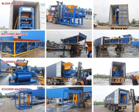 QT4-25BH béton creux bloc machine/thaïlande brique de verrouillage faisant la machine/ bloc faisant la machine turquie