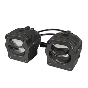 Projecteur de <span class=keywords><strong>moto</strong></span> <span class=keywords><strong>clignotant</strong></span> à la fois feux de croisement et feux de croisement. Lumière de maintien de voie de véhicule électrique pour pavage routier. - Product Image 1