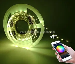 Telecomando multicolore 5m 10m 20m decorazione rgb con controllo telefono wireless app controllata alexa tuya wifi per tv smart led strip