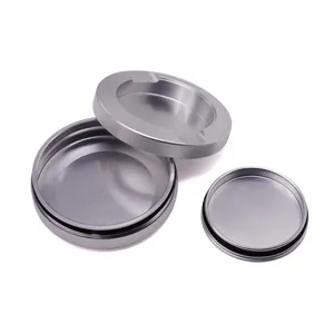 Latas Snus personalizadas de metal de alta precisão em alumínio, recipiente Snus anodizado, embalagem de tabaco Snuffbox para usinagem CNC