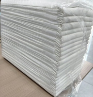Protège-matelas jetable OEM respirant, doux, hautement absorbant, en pâte fluff, imperméable, pour l'incontinence, pour bébés et adultes
